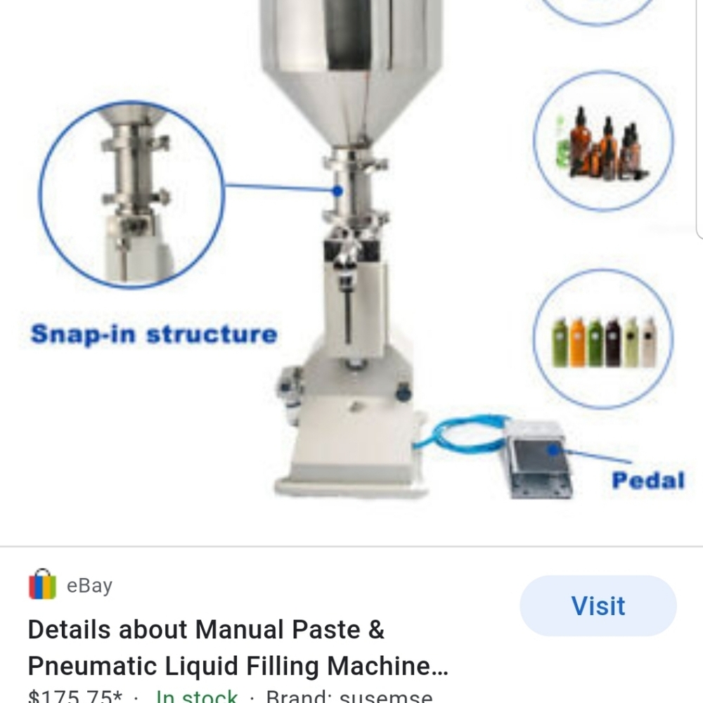 Pneumatic liquid filling machine
